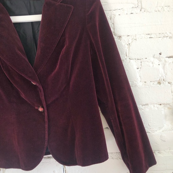 Velvet blazer - Picture 3 of 6